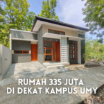 RUMAH 335 JUTA DI DEKAT KAMPUS UMY